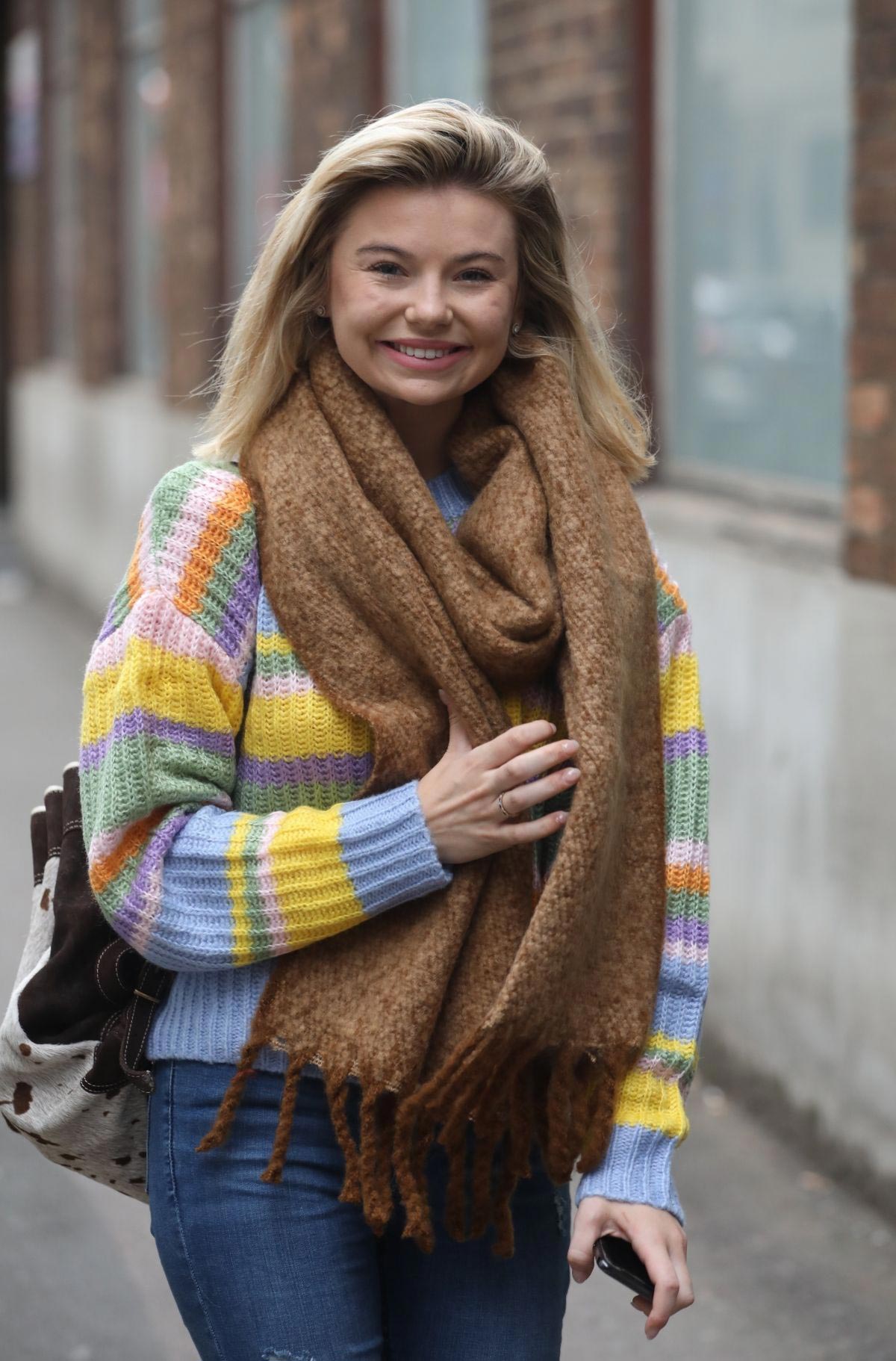 Georgia Toffolo Arrives at Build in London 2018/10/03