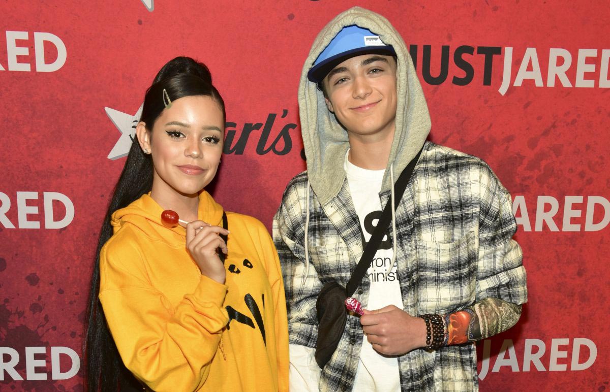 Jenna Ortega at Just Jared Halloween Party in West Hollywood 2018/10/27