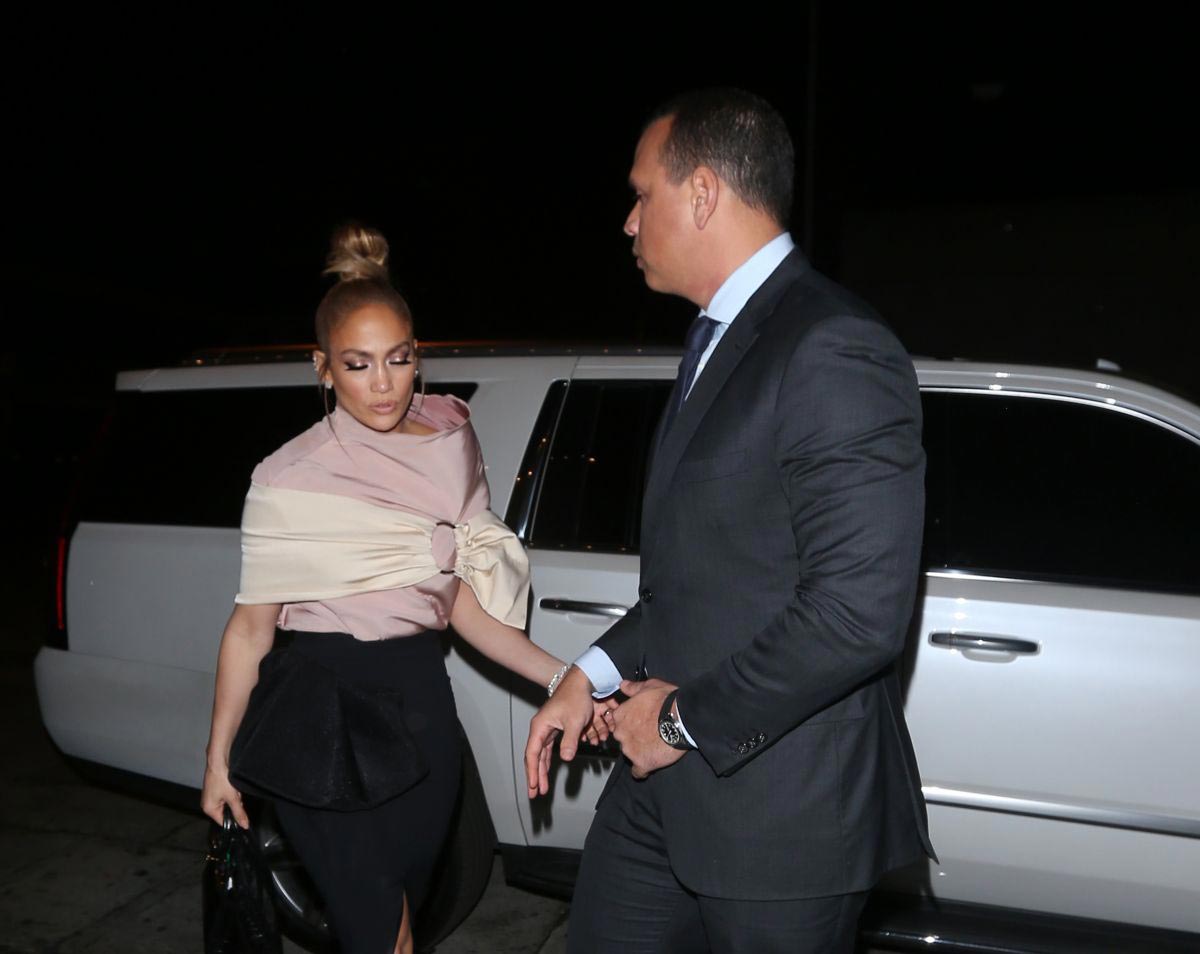 Jennifer Lopez and Alex Rodriguez Night Out in New York 2018/10/15