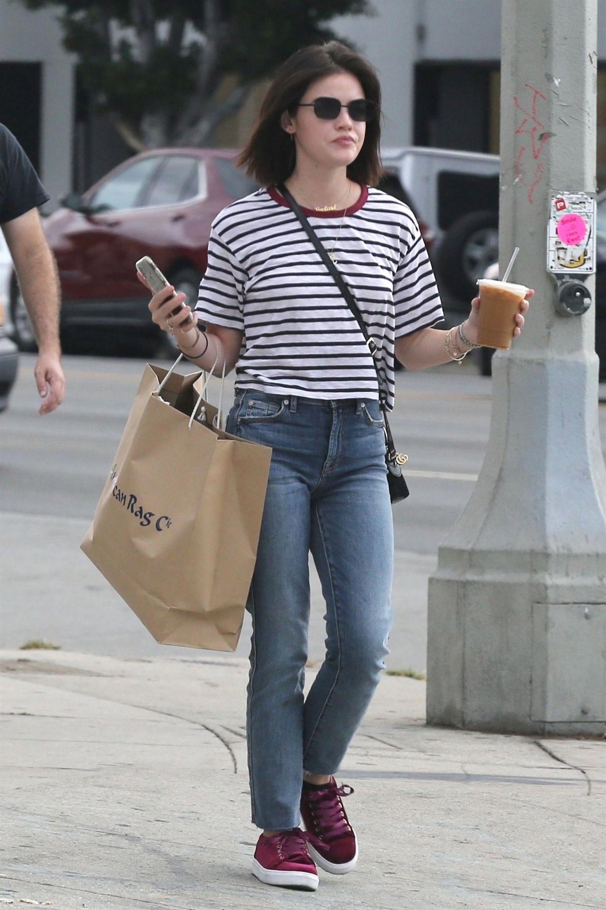 Lucy Hale Out Shopping in Los Angeles 2018/09/30