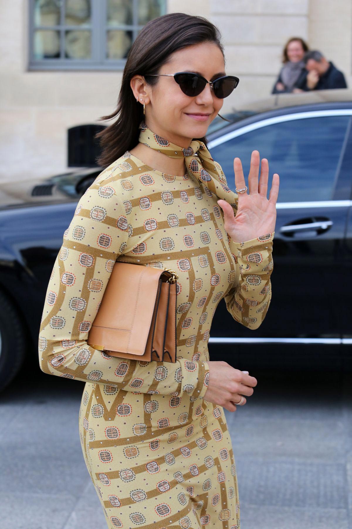 Nina Dobrev Arrives at Ritz Hotel in Paris 2018/09/30