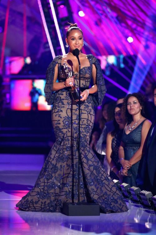 Adrienne Bailon at Almas 2018 Live on Fuse in Los Angeles 2018/11/04 1