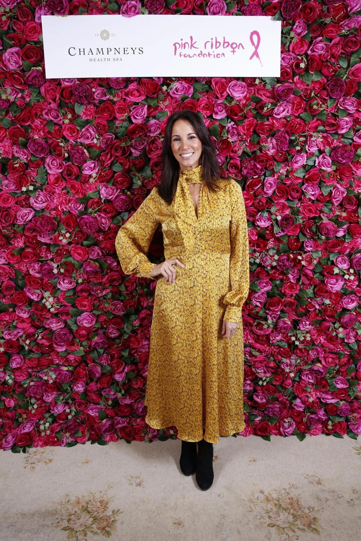 Andrea McLean at Pink Ribbon Foundation Ladies Lunch in London 2018/11/28