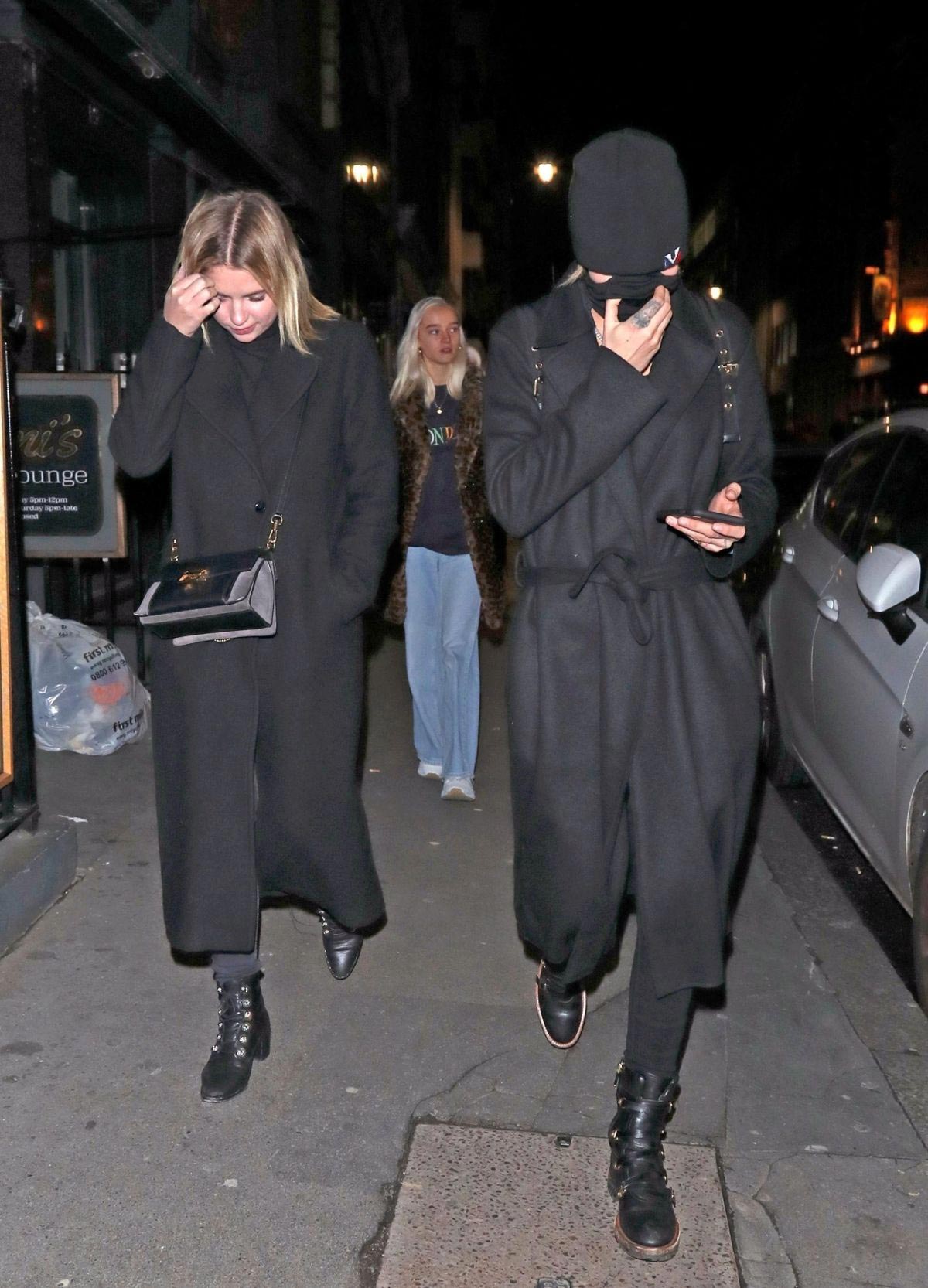 Ashley Benson and Cara Delevingne at Mandrake Hotel in London 2018/11/21