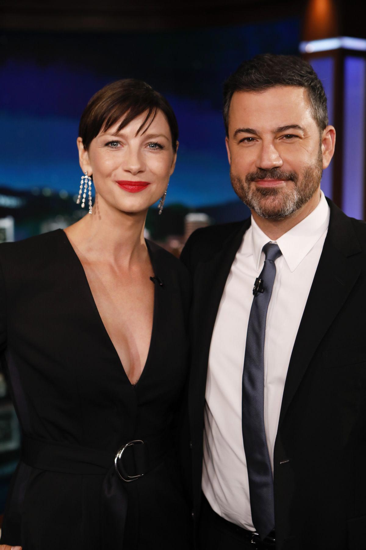 Caitriona Balfe at Jimmy Kimmel Live 2018/10/30