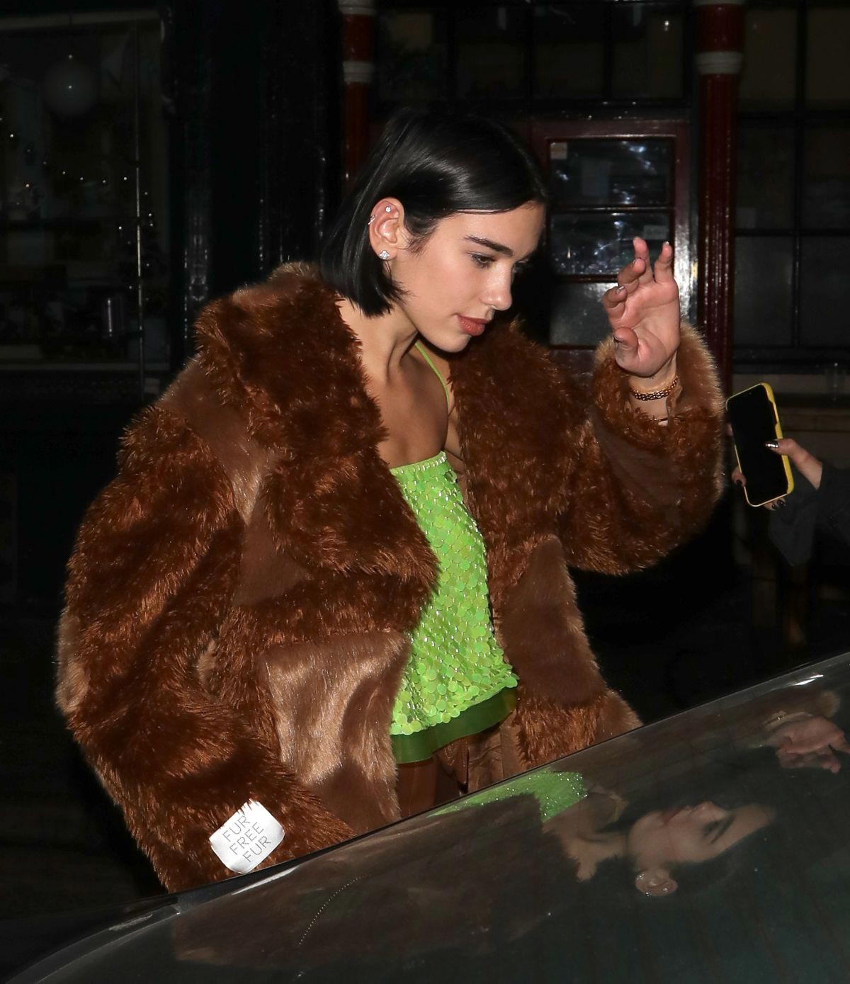 Dua Lipa and Bebe Rexha Out for Dinner in London 2018/11/23