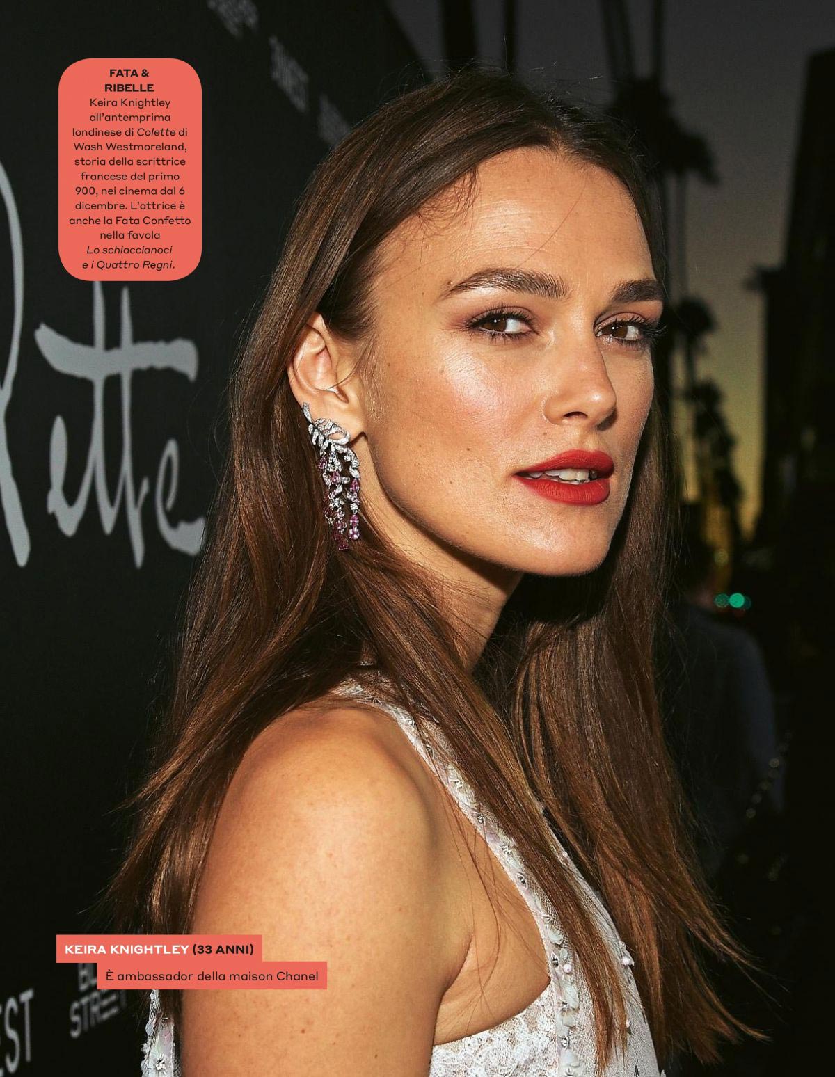 Keira Knightley in Tu Style Magazine, November 2018