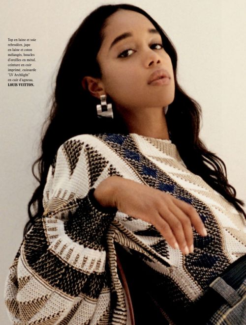 Laura Harrier in L'Officiel Paris, November 2018