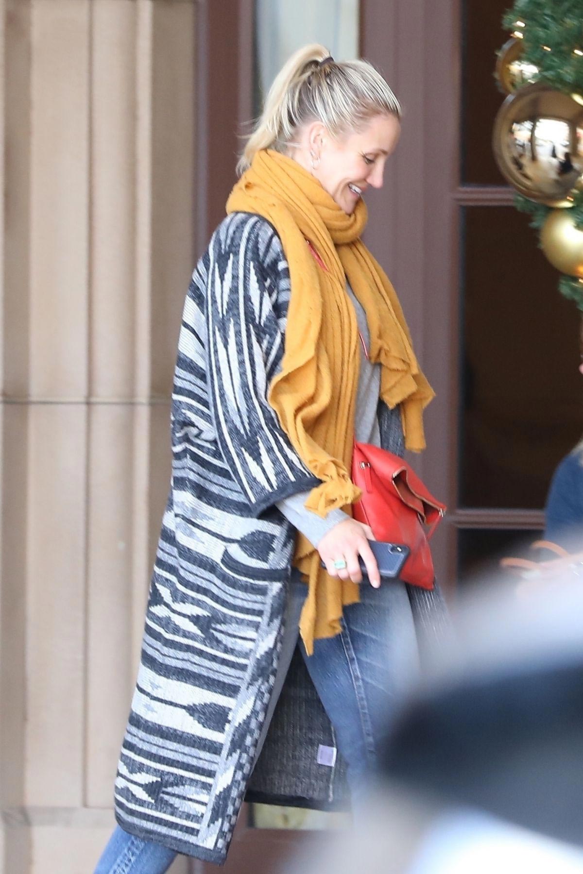 Cameron Diaz Out for Lunch at Montage Hotel in Los Angeles 2018/11/30