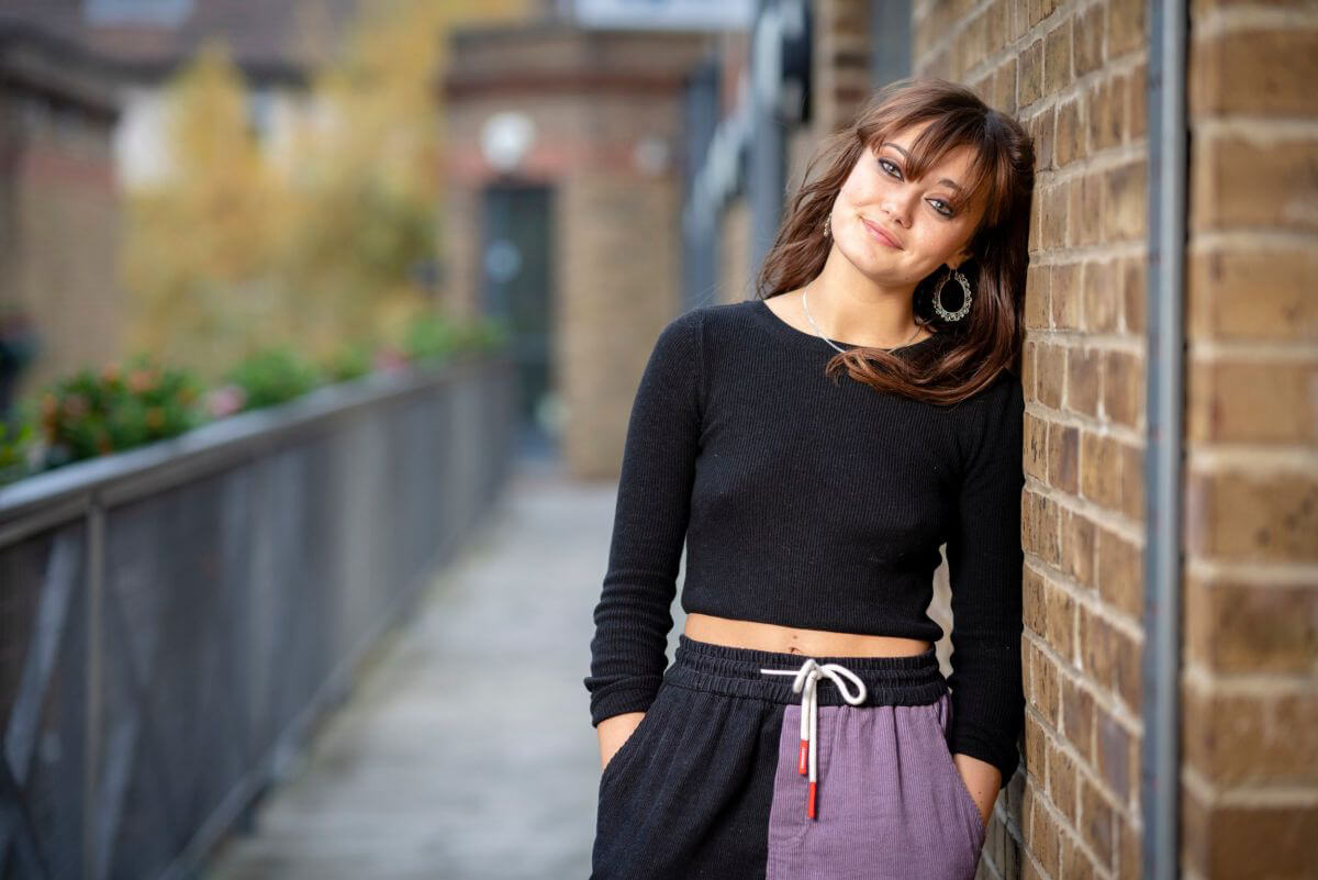 Ella Purnell for Telegraph, December 2018