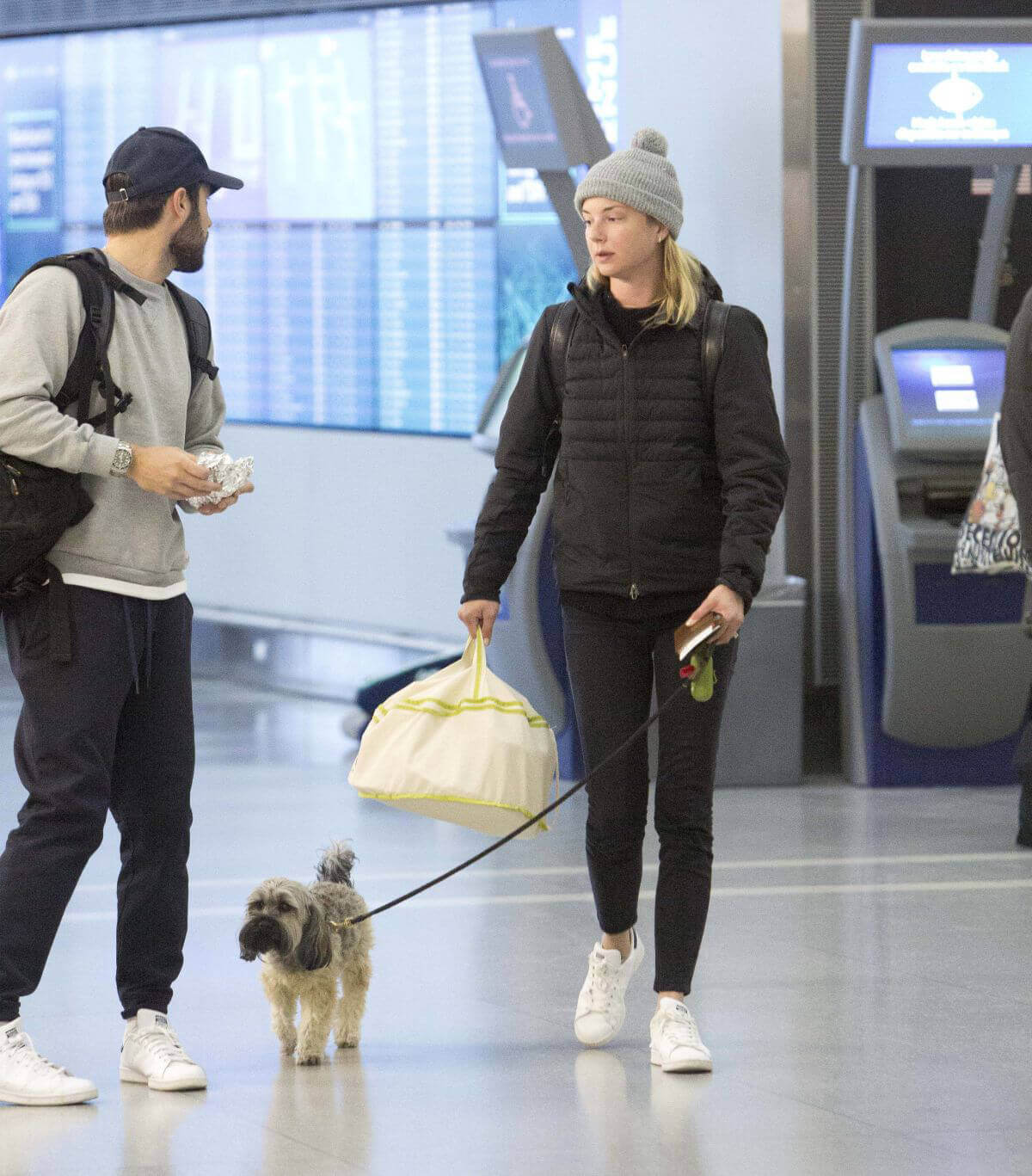 Emily VanCamp at Airport in Toronto 2018/12/27