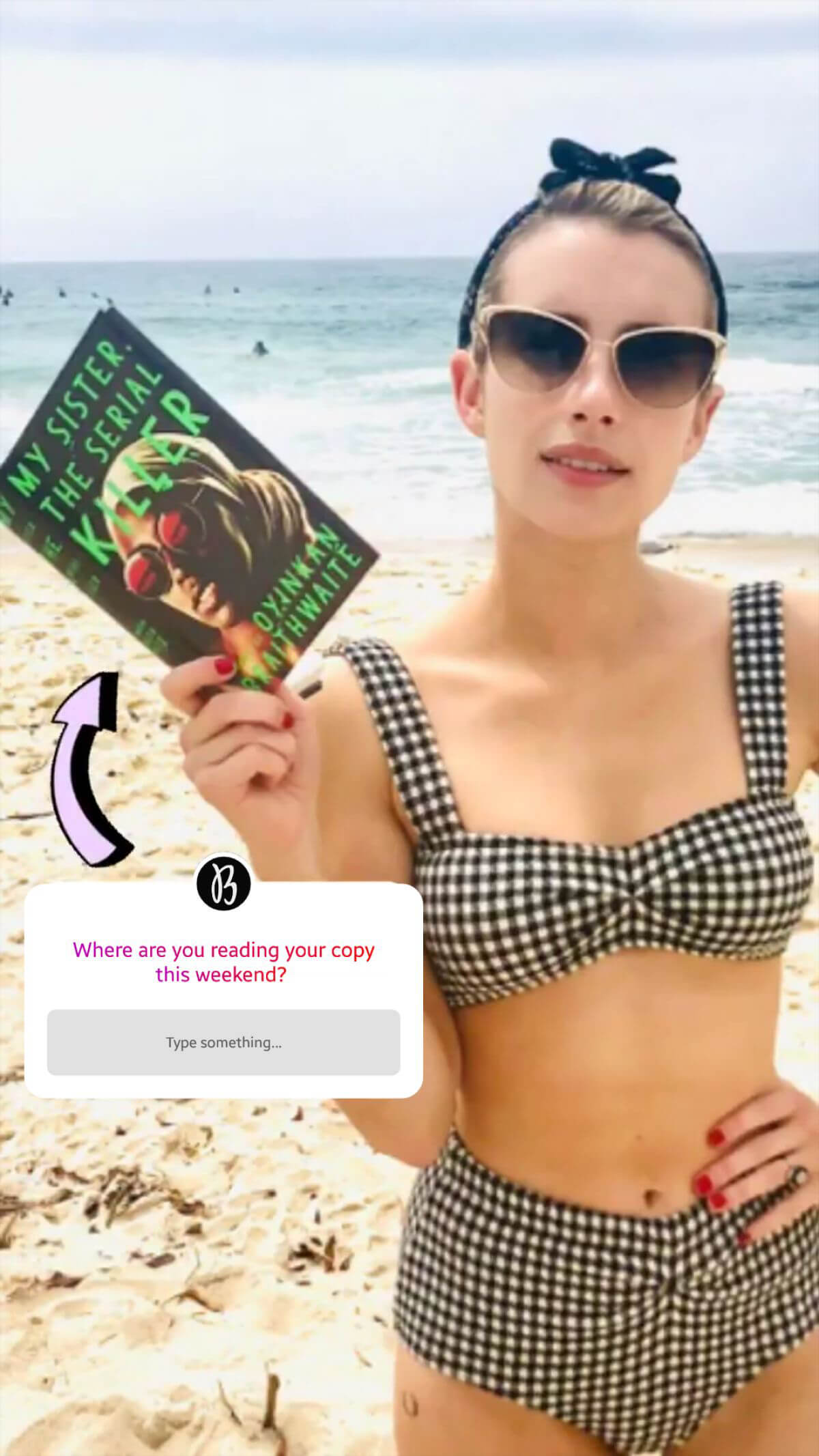 Emma Roberts in Bikini at a Beach, 2018/12/15 Instagram Pictures