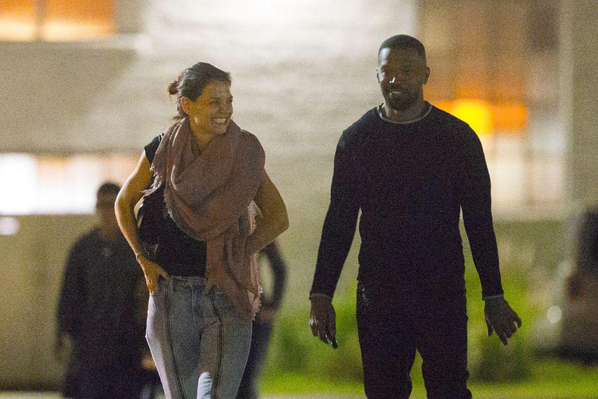 Katie Holmes and Jamie Foxx Night Out in New Orleans 2018/12/02