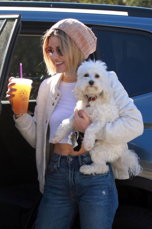 Lucy Hale at a Dog Park in Los Angeles 2018/12/08 3