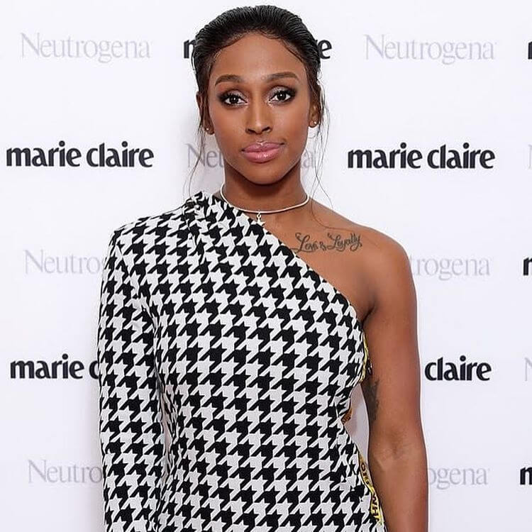 Alexandra Burke in Marie-Claire UK Awards on December 11, 2018