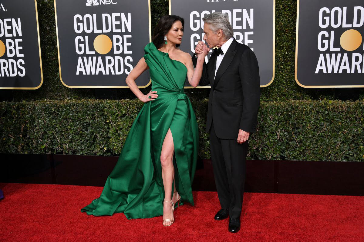 Catherine Zeta-Jones at 2019 Golden Globe Awards in Beverly Hills 2019/01/06