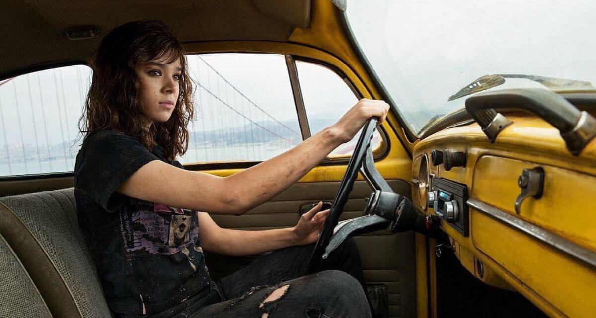 Hailee Steinfeld on Bumblebee Movie Posters and Trailers, December 2018