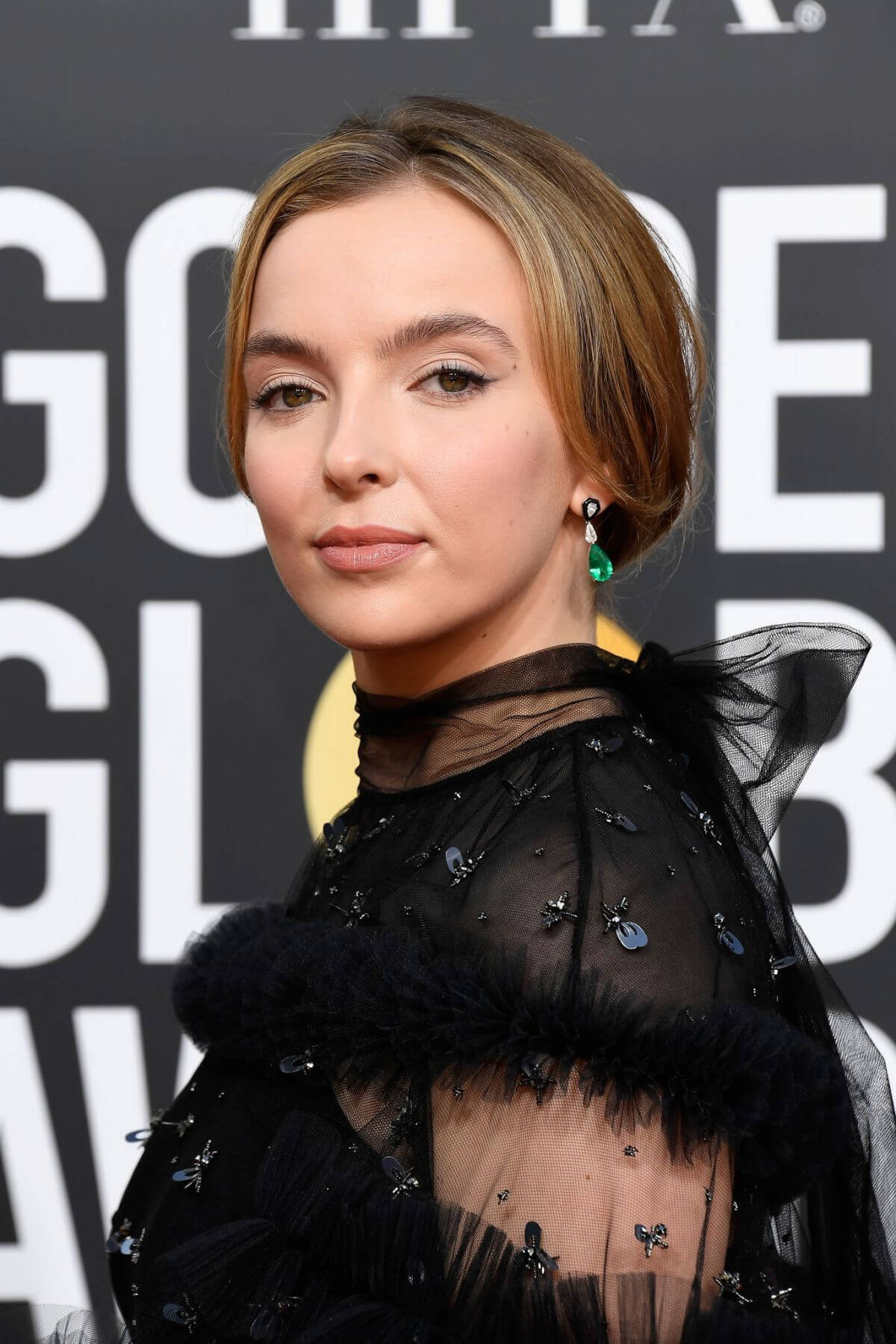 Jodie Comer at 2019 Golden Globe Awards in Beverly Hills 2019/01/06