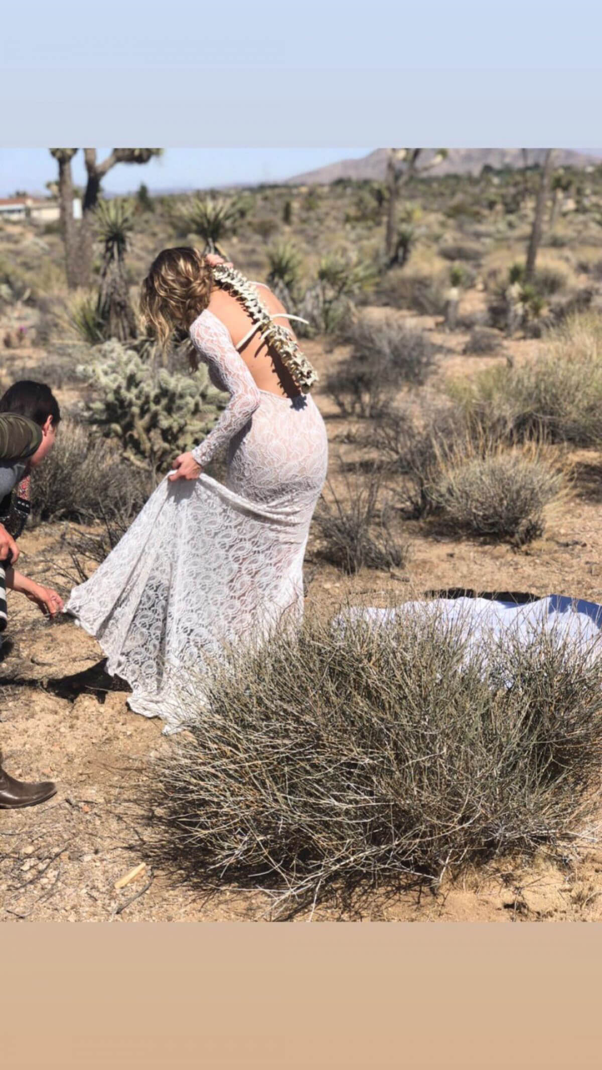 LeAnn Rimes on the Set of a Photoshoot on Instagram Pictures 2019