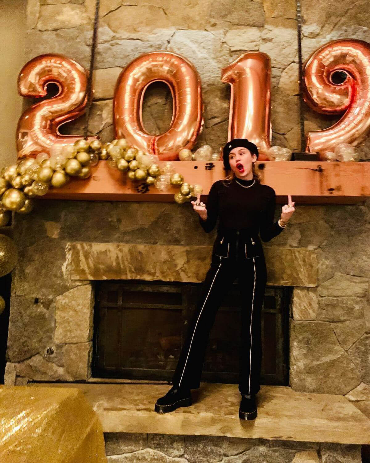 Miley Cyrus on Instagram Pictures 2018/12/31