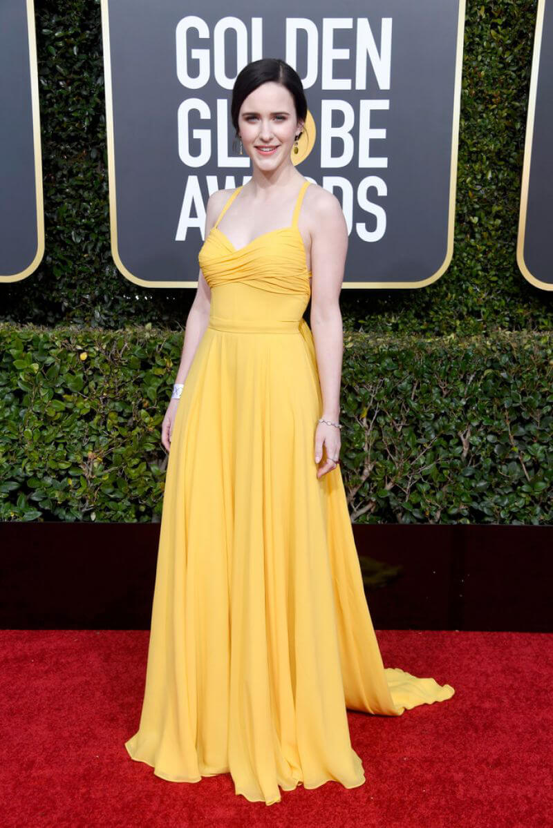 Rachel Brosnahan at 2019 Golden Globe Awards in Beverly Hills 2019/01/06