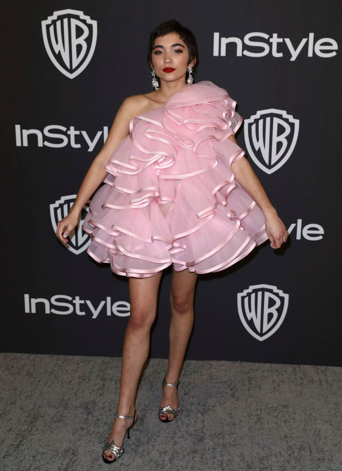 Rowan Blanchard at Instyle and Warner Bros Golden Globe Awards Afterparty in Beverly Hills 2019/01/06