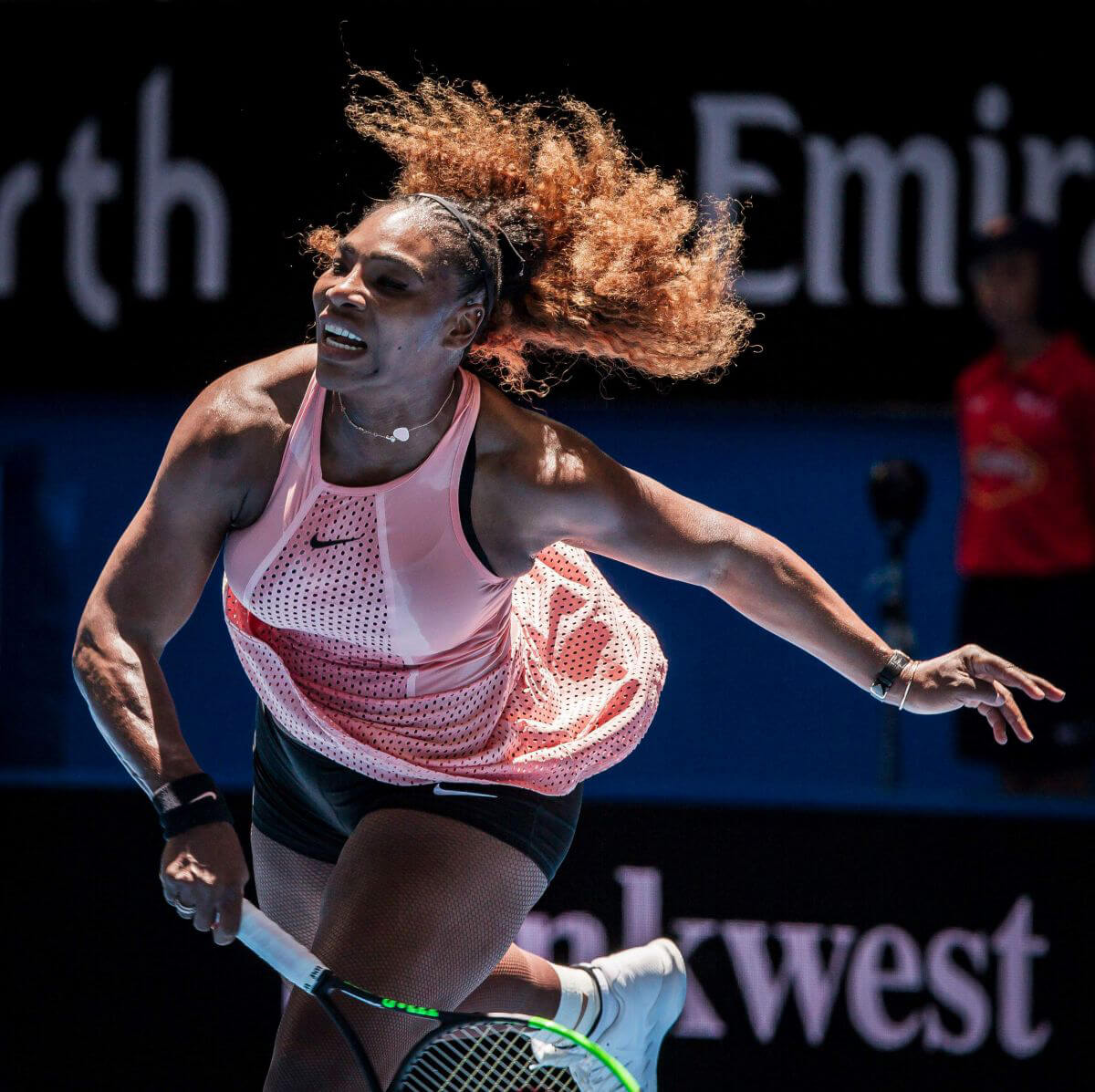 Serena Williams at Hopman Cup Tennis in Perth 2018/12/30