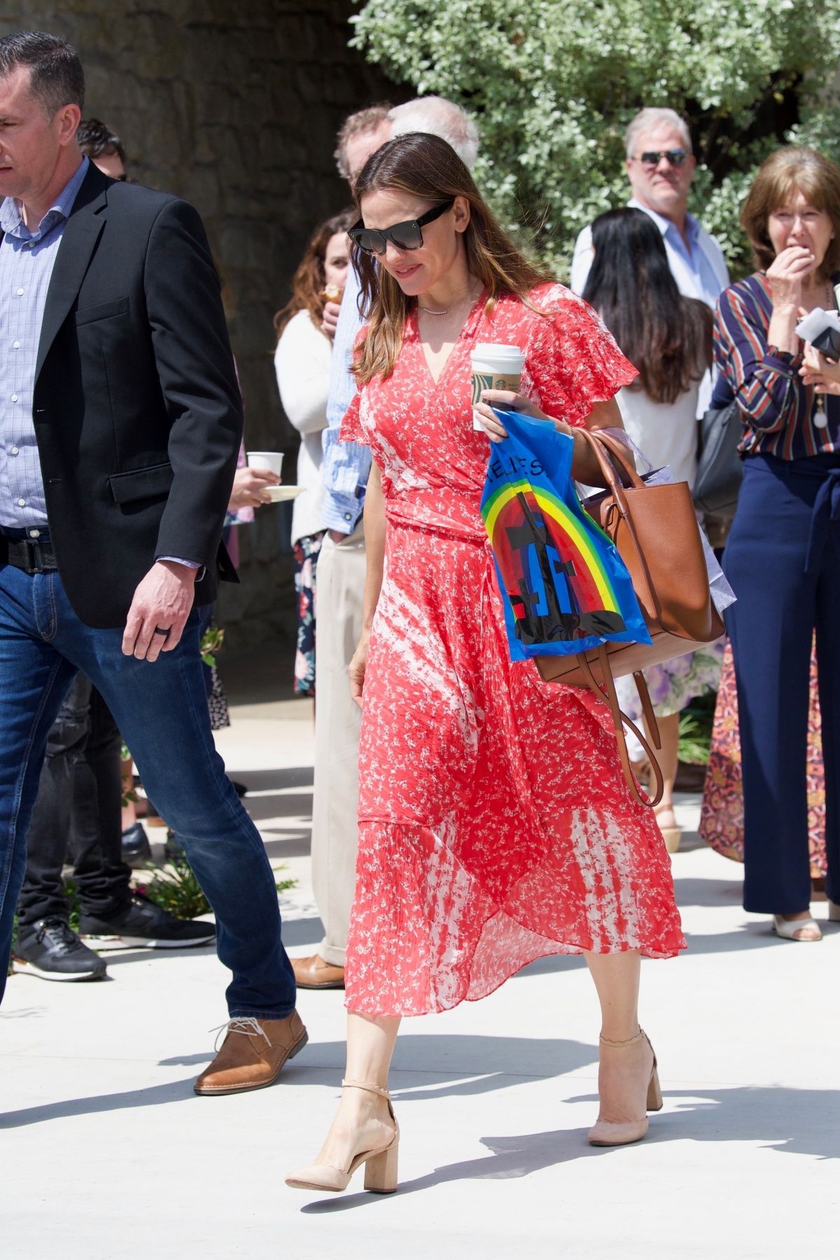 Jennifer Garner at Easter Sunday Church Service in Los Angeles 2019/04/21