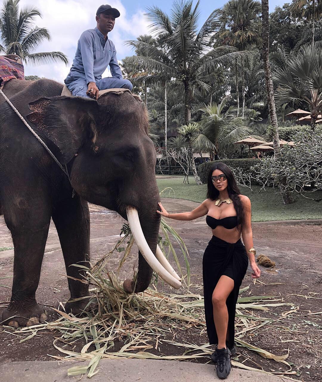 Kim Kardashian shares her beautiful memories of Bali on Instagram