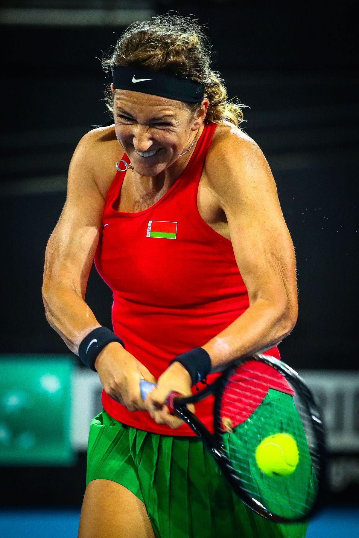 Victoria Azarenka at Australia vs Belarus Fed Cup Match in Brisbane 2019/04/20