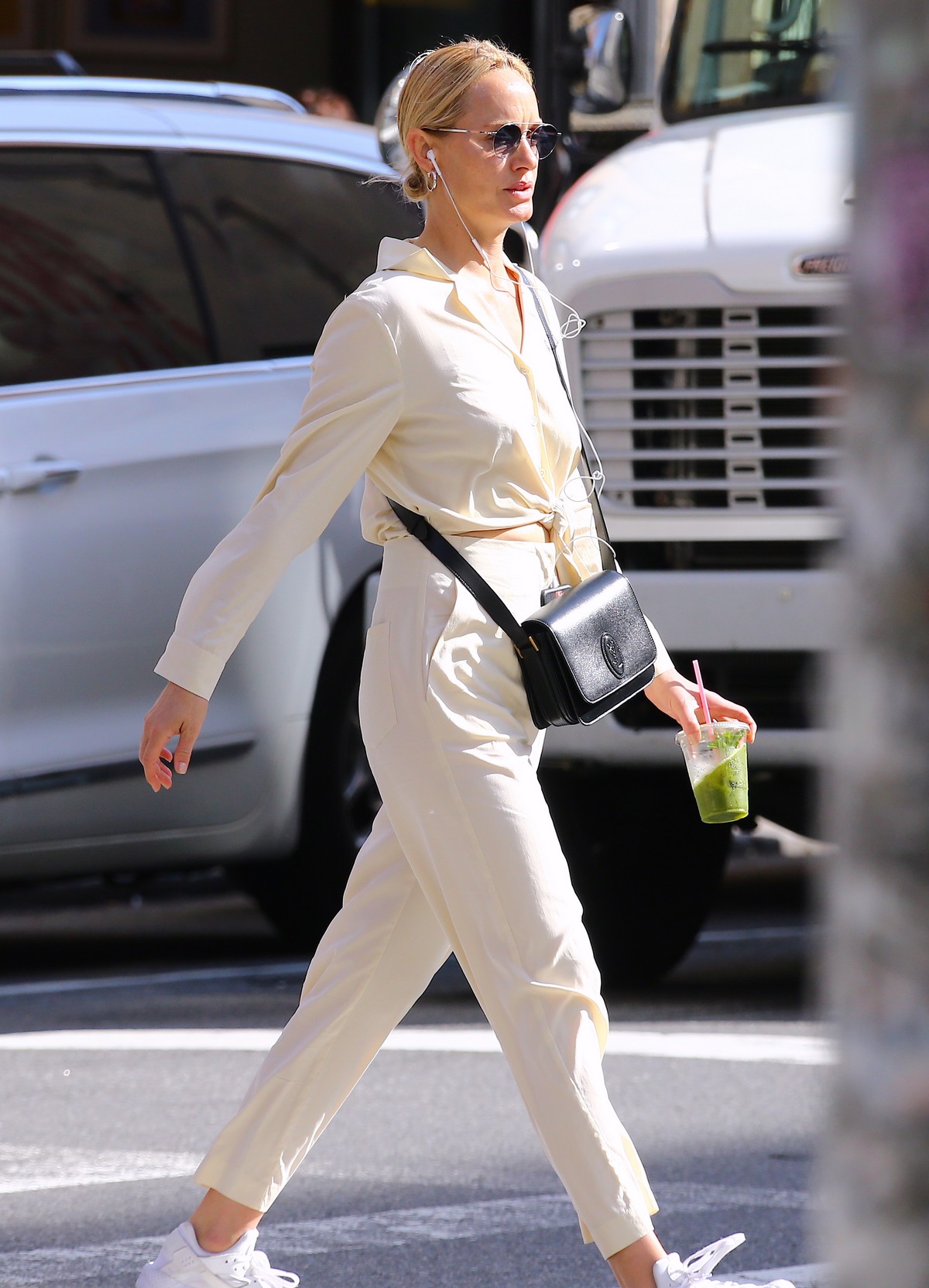 Amber Valletta Out in New York 2019/05/07