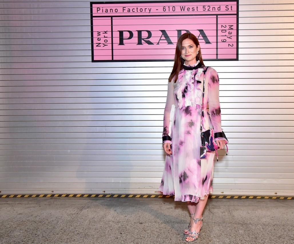 Bonnie Wright Attends the Prada Resort 2020 Fashion Show in New York City 2019/05/02