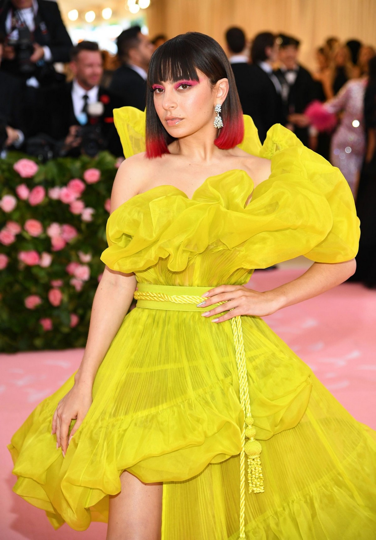 Charli XCX at The 2019 Met Gala Celebrating Camp: Notes on Fashion in New York 2019/05/06