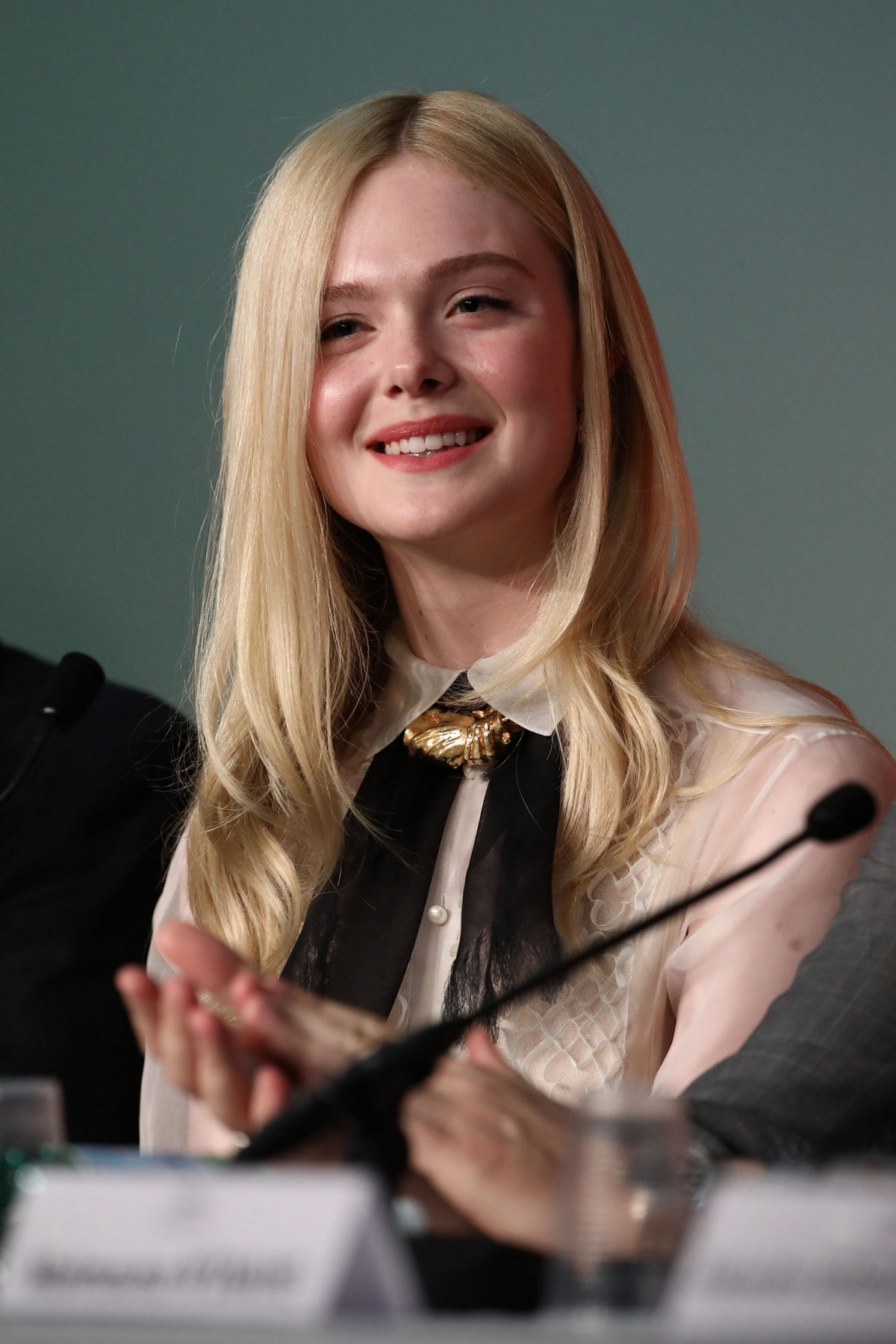 Elle Fanning at Jury Press Conference in Cannes Film Festival 2019/05/14