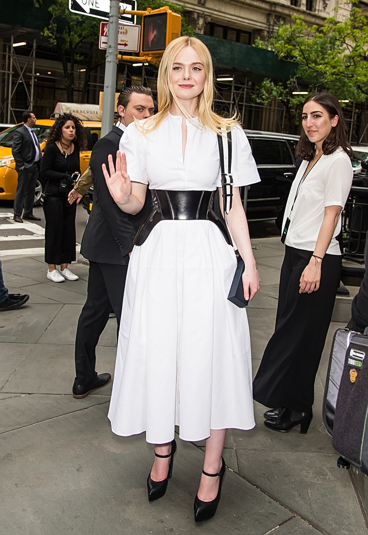 Elle Fanning at The Hulu 19 Brunch at Scarpetta in New York 2019/05/01