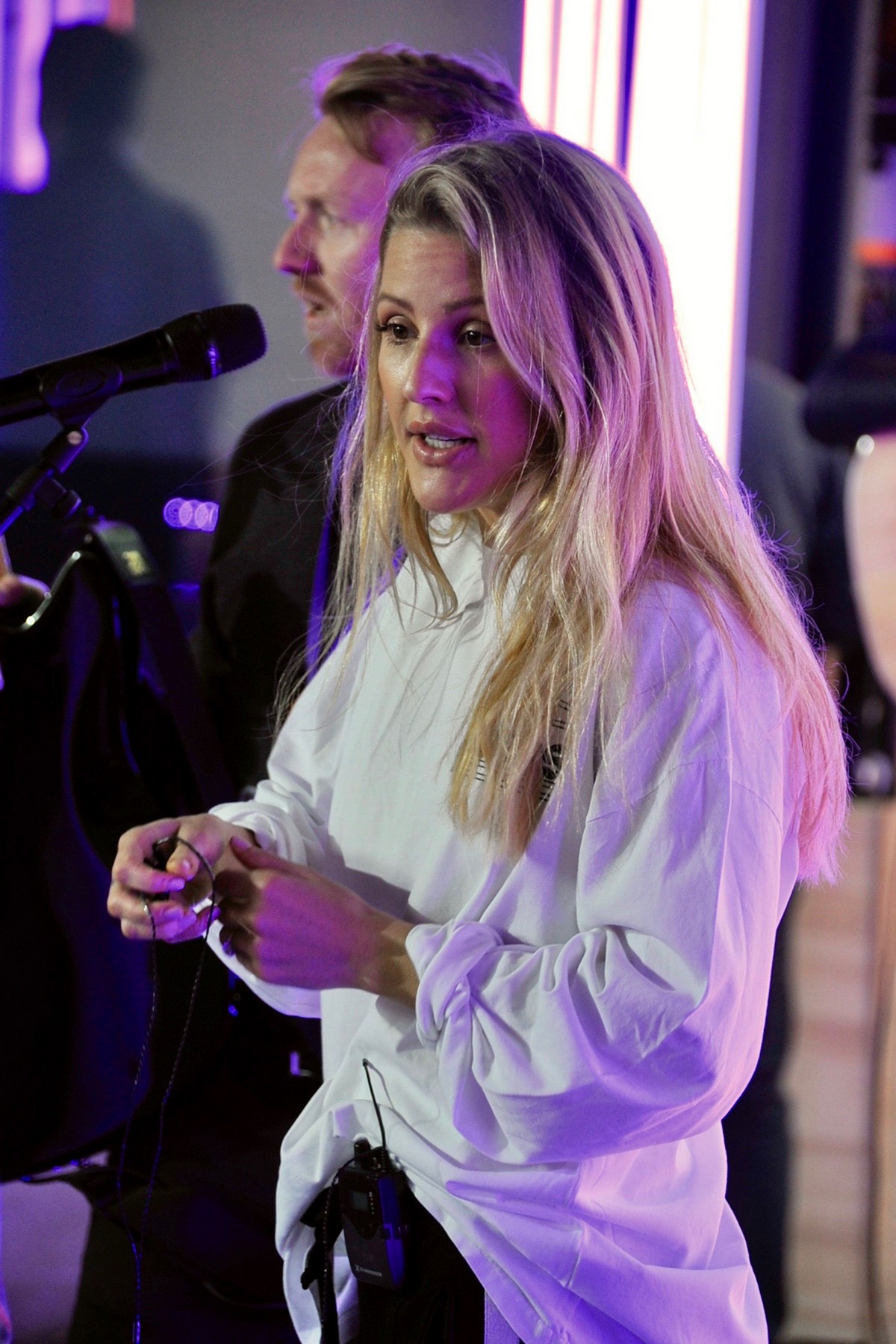 Ellie Goulding Rehearsal and Performance at The One Show in London 2019/05/10