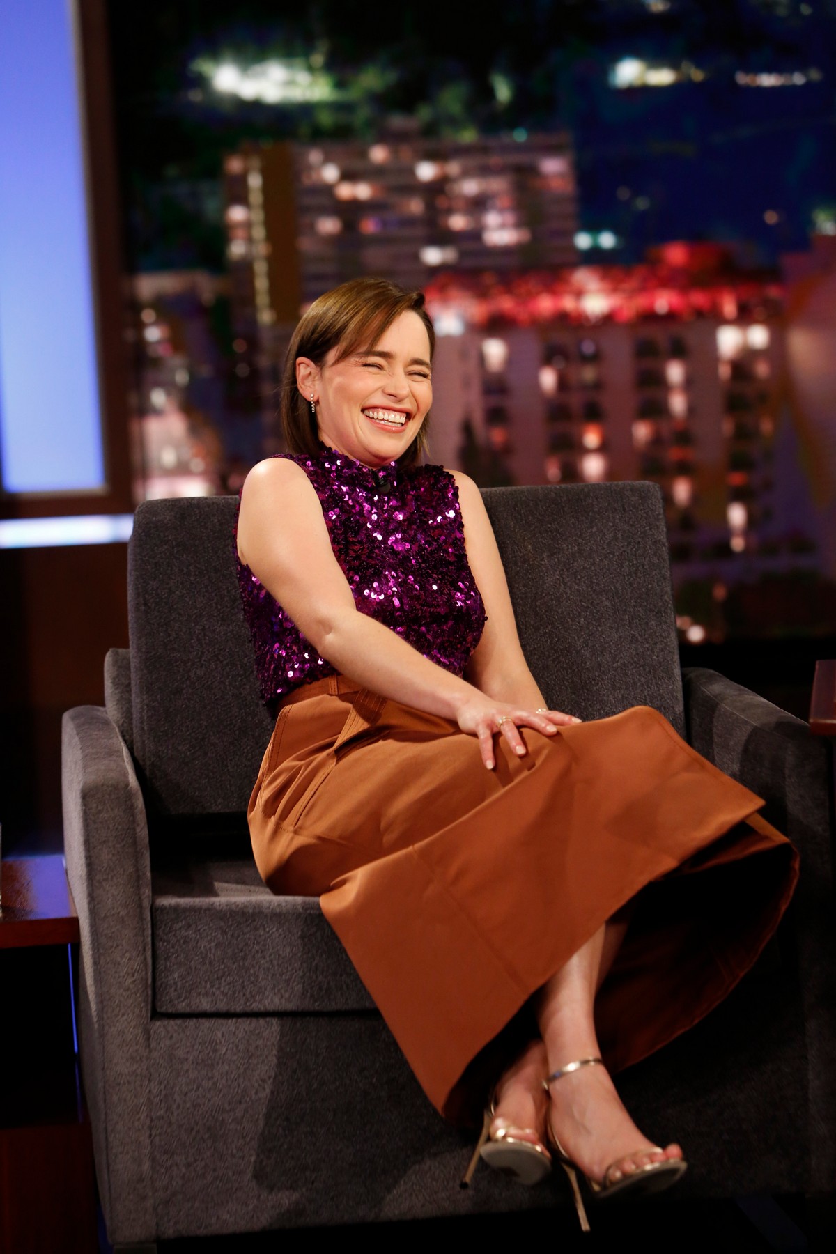 Emilia Clarke at Jimmy Kimmel Live 2019/05/02