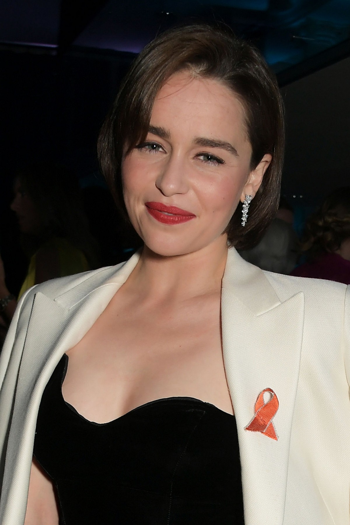 Emilia Clarke at SMS Battles Quiz for The MS Society in London 2019/05/16