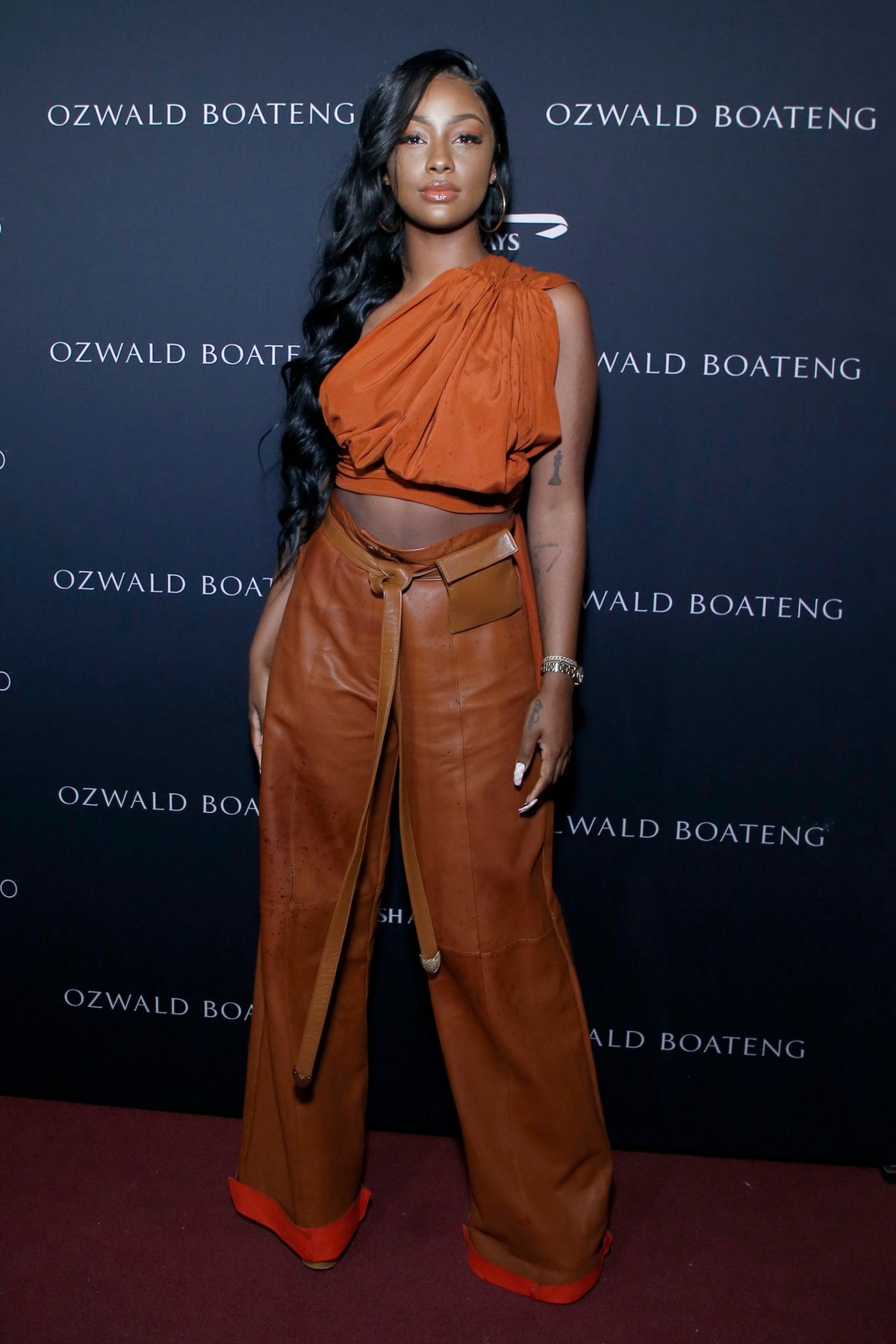 Justine Skye attends Ozwald Boateng Harlem Runway Show in New York 2019/05/05