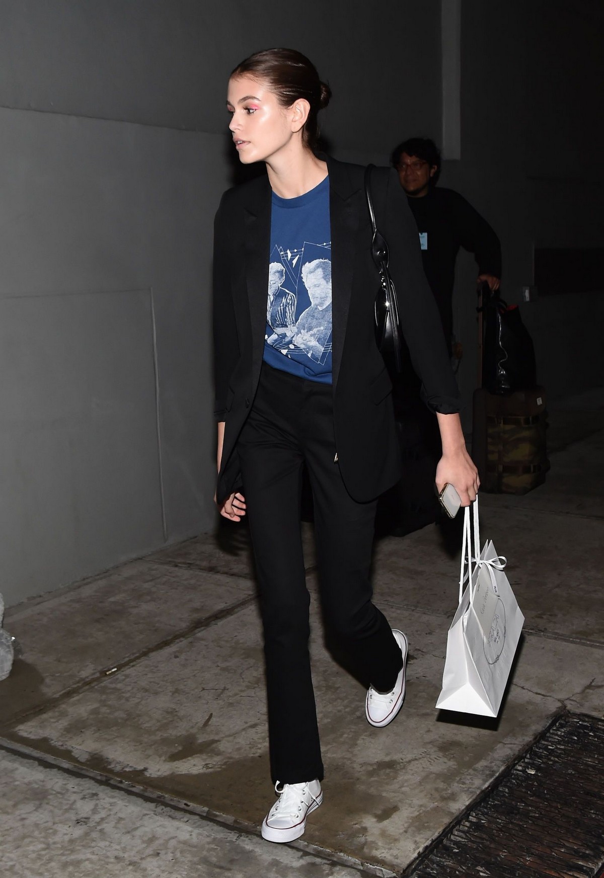 Kaia Gerber Out at Prada Resort 2020 Fashion Show in New York 2019/05/02