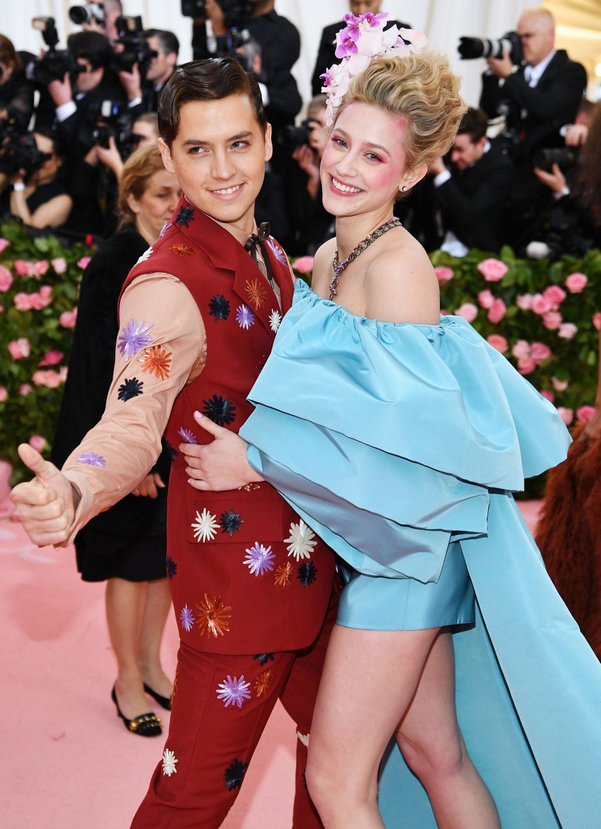 Lili Reinhart at The 2019 Met Gala Celebrating Camp: Notes on Fashion in New York 2019/05/06