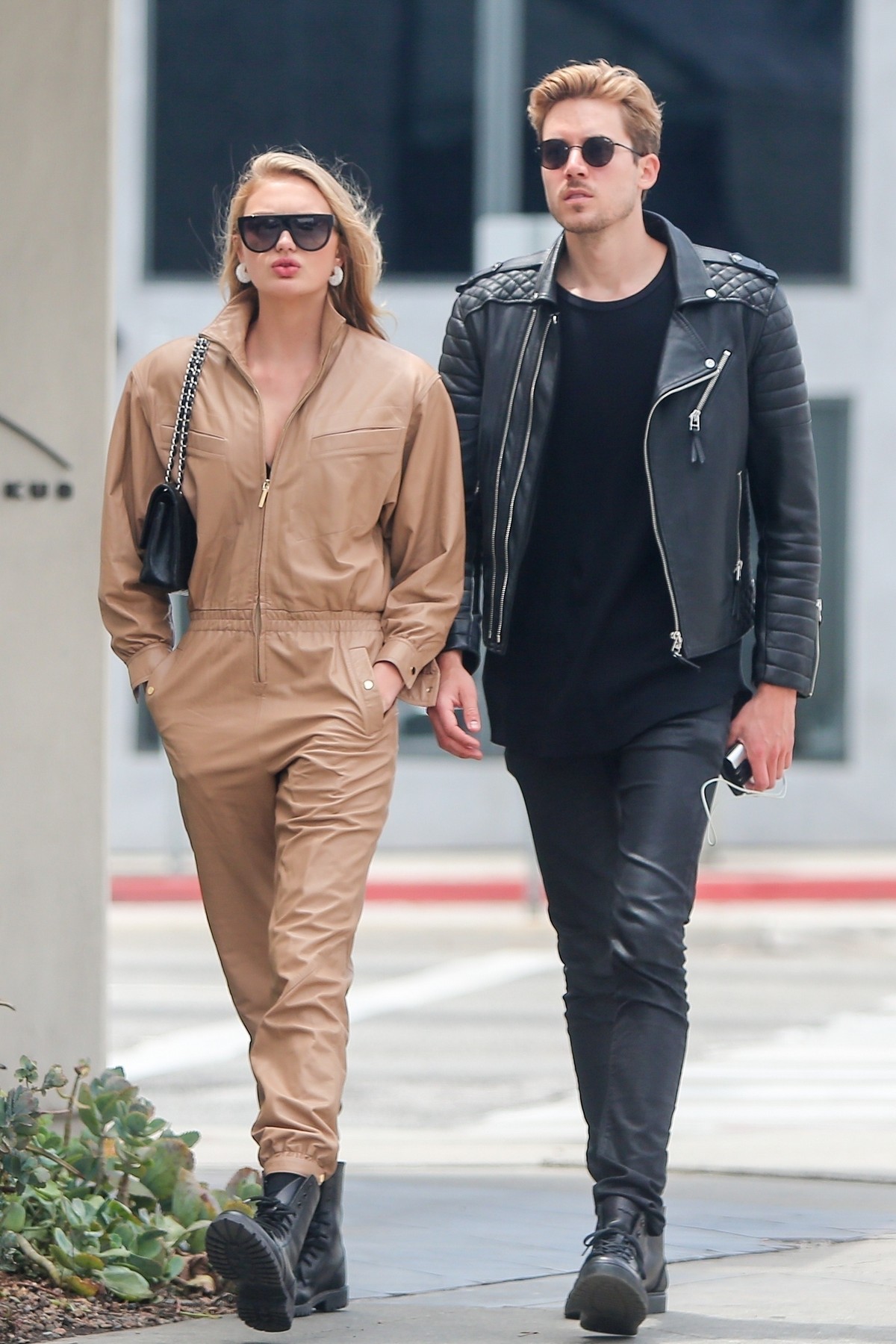 Romee Strijd Out for lunch in LA with her boyfriend 2019/05/06