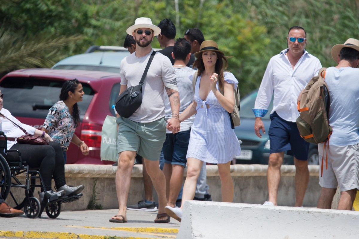 Ashley Greene with Her Husband Enjoys a Day Out in Ibiza 2019/06/24