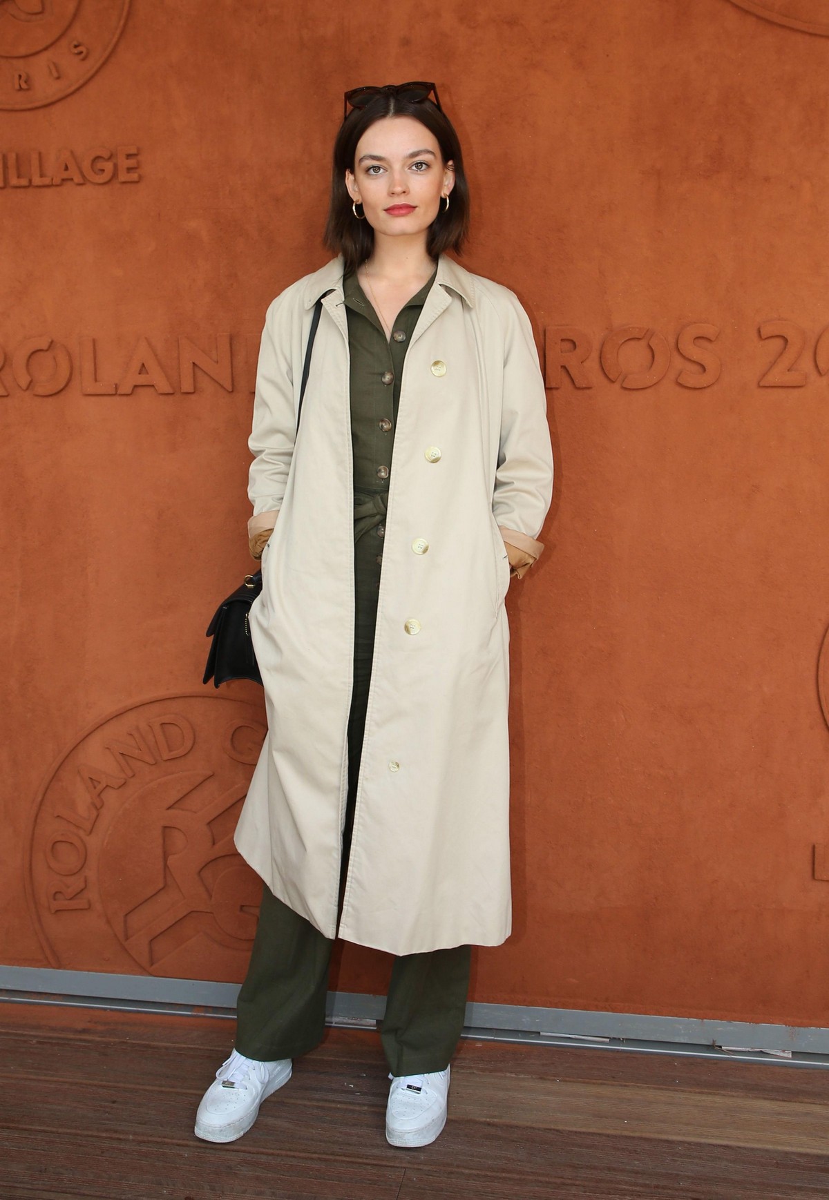 Emma Mackey at French Tennis Open at Roland Garros in Paris, France 2019/06/08