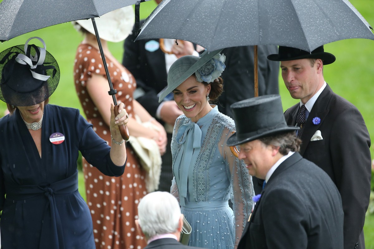 Kate Middleton attends Day one of Royal Ascot in Ascot, England 2019/06/18