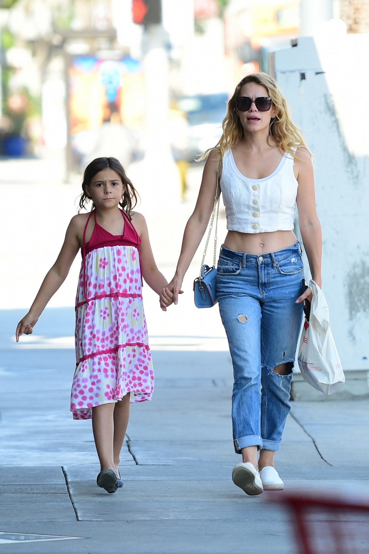 Bethany Joy Lenz with her daughter Shopping Out in Studio City 2019/07/05