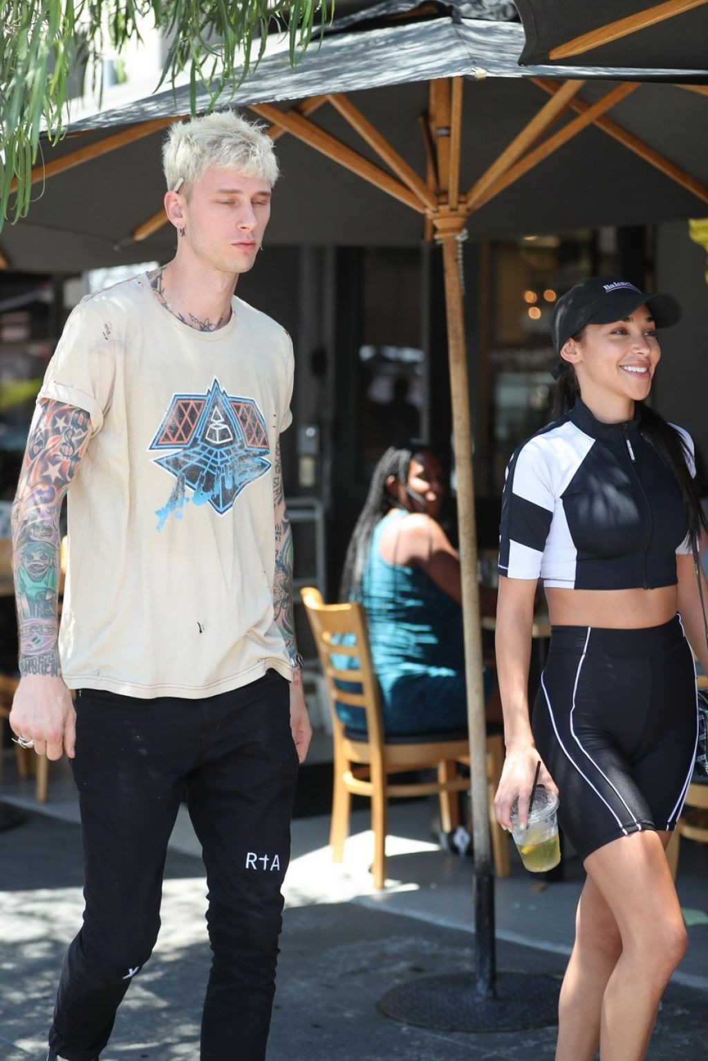 Chantel Jeffries with a friend Out in West Hollywood 2019/07/16