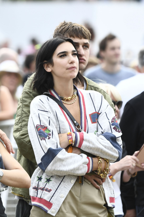 Dua Lipa and Anwar Hadid at the British Summer Time Hyde Park Concert in London 2019/07/06 8