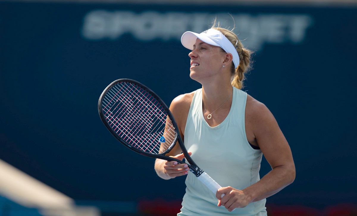 Angelique Kerber during the Mubadala Silicon Valley Classic 2019 in San Jose 2019/08/03