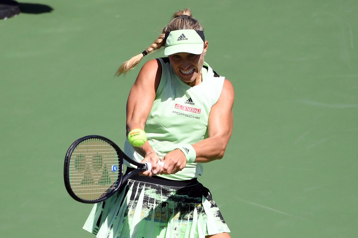 Angelique Kerber Plays 2019 US Open at the Arthur Ashe Stadium in Flushing Meadows 2019/08/26